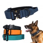 【Hachik】Heavy Duty Tactical Dog Collar with Handle - Soft Padded Collar for Medium and Large Breeds like German Shepherds