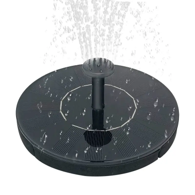 【Hachik】1.5W Solar-Powered Floating Water Fountain - Ideal for Outdoor Garden Ponds, Pools, and Bird Baths
