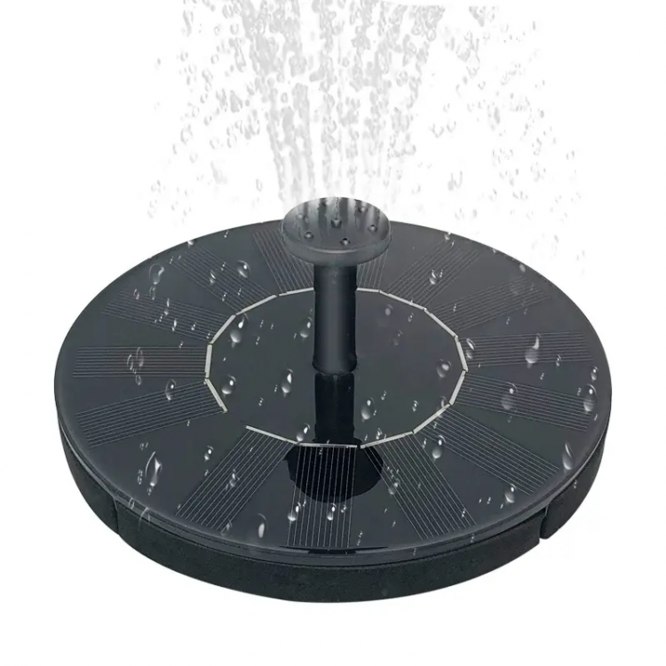 【Hachik】1.5W Solar-Powered Floating Water Fountain - Ideal for Outdoor Garden Ponds, Pools, and Bird Baths