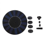 【Hachik】1.5W Solar-Powered Floating Water Fountain - Ideal for Outdoor Garden Ponds, Pools, and Bird Baths