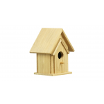 【OHHLA】 Customizable Wooden Bird House for Garden – Perfect for Feeding Birds with Adjustable Size & Color