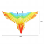 【RURMEOK】 Kids Parrot Wings and Costume Mask – Perfect Dress-Up Prop for Boys and Girls, Halloween & Party Role Play