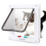 【OHHLA】 Two-Way Cat Door – Adjustable Direction Switch for Easy Entry and Exit