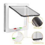 【OHHLA】 Two-Way Cat Door – Adjustable Direction Switch for Easy Entry and Exit