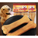 【OLYBI】 Pet Food Cowhide Chewing Bones – Edible Nutrient-Rich Dog Molar Food for Healthy Teeth