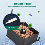 【PUYOSU】Aquarium Bio Sponge Filter for 10-100 Gallon Tanks – Perfect for Shrimp, Nano Breeding, Fry, and Betta Fish