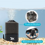 【PUYOSU】Aquarium Bio Sponge Filter for 10-100 Gallon Tanks – Perfect for Shrimp, Nano Breeding, Fry, and Betta Fish