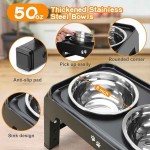 【Hachik】Adjustable Height Dog Bowl Stand – Provide Your Pet with a Comfortable and Healthy Feeding Experience