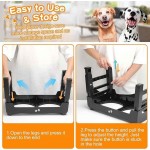 【Hachik】Adjustable Height Dog Bowl Stand – Provide Your Pet with a Comfortable and Healthy Feeding Experience