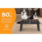 【Hachik】Adjustable Height Dog Bowl Stand – Provide Your Pet with a Comfortable and Healthy Feeding Experience